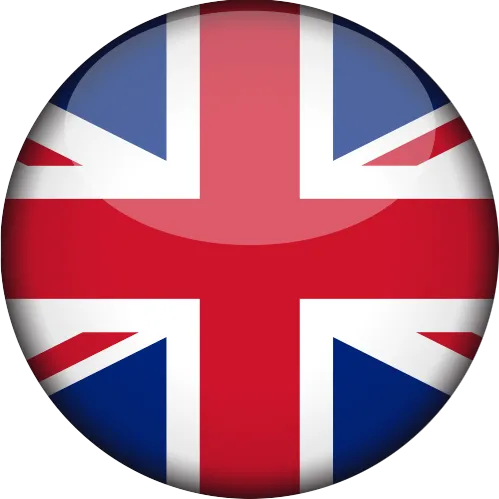 Picto drapeau anglais pour accès à la version anglaise du site de location du yacht de prestige Stalca à Corfu en Grèce